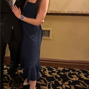 Amazon Women's Navy Midi Dress